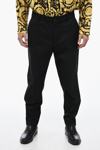 JEANS COUTURE Chino Pants with Zipped Hem
