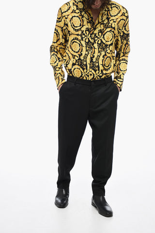 JEANS COUTURE Chino Pants with Zipped Hem