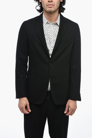 PERFORMANCE Tech Flanell Blazer with Notch Lapel