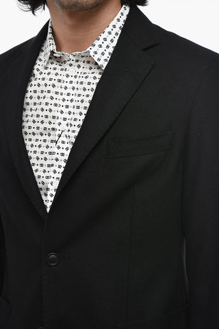 PERFORMANCE Tech Flanell Blazer with Notch Lapel