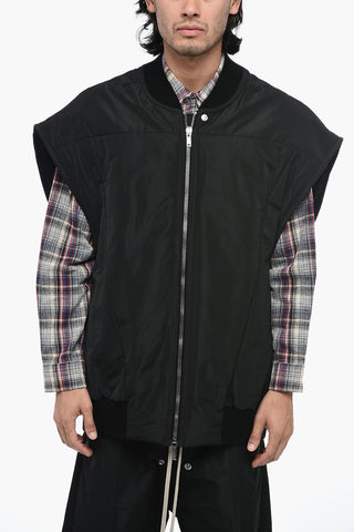Gilet Trapuntato JUMBO FLIGHT Oversize con Martingala