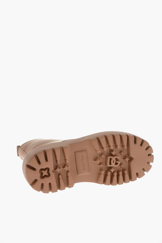 Anfibi in Pelle HI TREKKING con Suola Platform Carrarmata