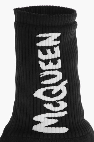 Sneakers Sock con Logo Jacquard