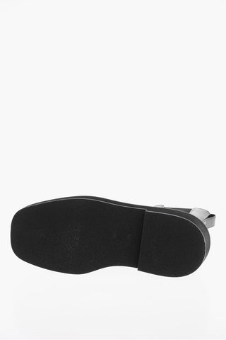 Leather Chelsea Booties with Studded Detail