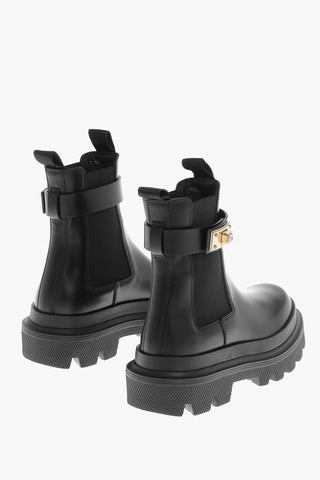 Stivaletti Chelsea TREK in Pelle con Cinturino Lock
