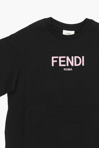 Jersey Cotton Oversized T-shirt with Embossed Logo