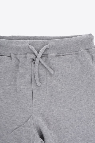 Brushed Cotton Joggers with Printed Logo