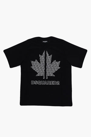 T-Shirt mit Rundhalsausschnitt SLOUCH FIT bedruckt