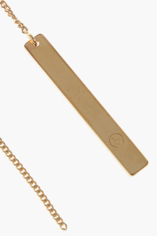 MM6 Brass Number Earrings