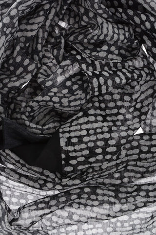 Foulard in Cotone e Seta a Fantasia