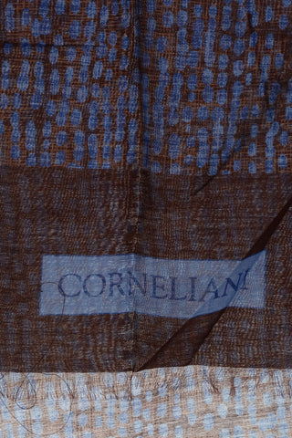 Printed Silk and Cotton Foulard