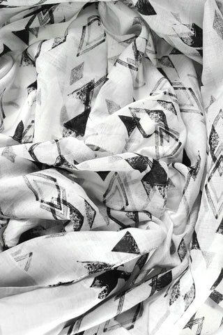 Foulard a Fantasia Geometrica All Over