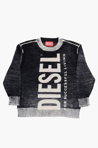 Maglia Girocollo KLARENCE Effetto Acid Wash