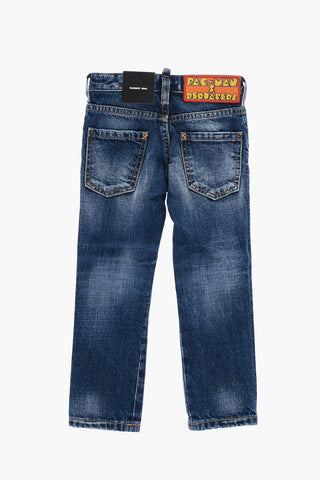 PAC-MAN Embroidered Jeans CLEMENT