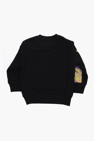 Cotton Crewneck Sweatshirt STINI Printed