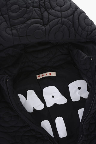 Quilted Nylon Padded Jacket