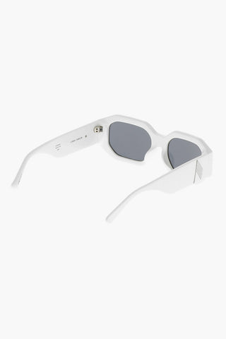 THE ATTICO Solid Color oval-frame AGNES Sunglasses