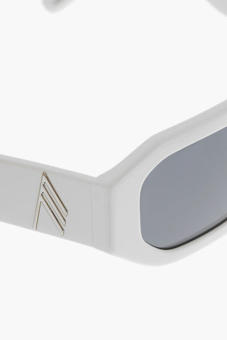 THE ATTICO Solid Color oval-frame AGNES Sunglasses