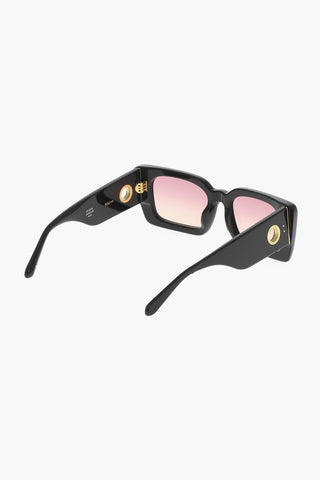 Rectanguar- Frame Oversized NIEVE Sunglasses with Cut-Out Details