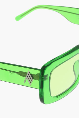 THE ATTICO Solid Color Oversized Sunglasses