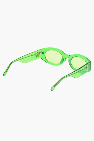 THE ATTICO Solid Color oval-frame BERTA Sunglasses
