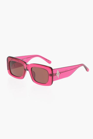 THE ATTICO Solid Color Oversized MARFA Sunglasses