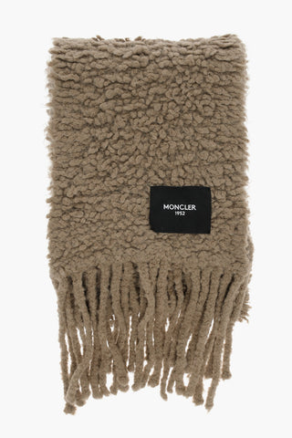 Wool blend Maxi Scarf