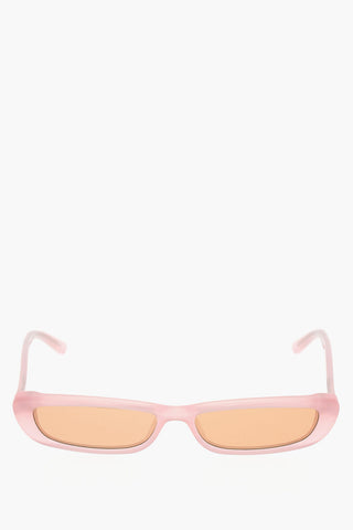 THE ATTICO Solid Color Rectangular THEA Sunglasses