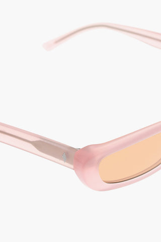 THE ATTICO Solid Color Rectangular THEA Sunglasses