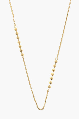 Collana a Catena Effetto Dorato