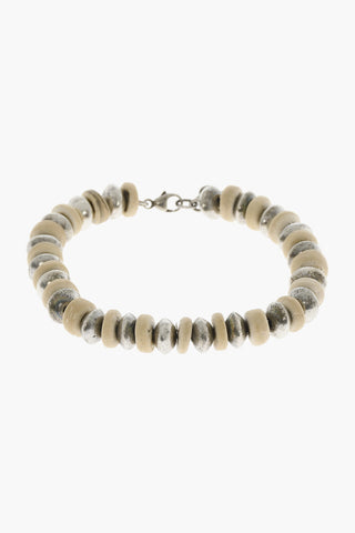 Two-Tone Brass Bracelet