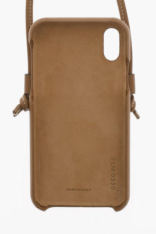 Cover da Collo Per Iphone XS in Pelle