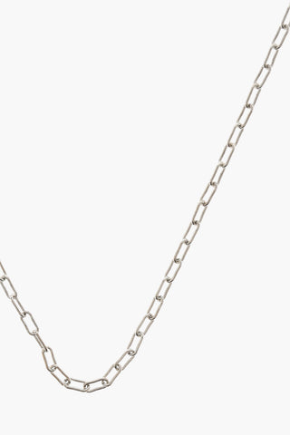 Collana Effetto Argentato in Ottone