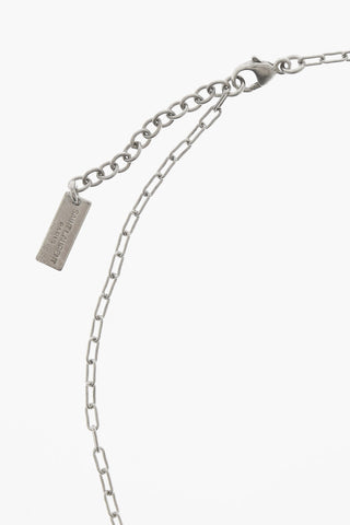 Collana Effetto Argentato in Ottone
