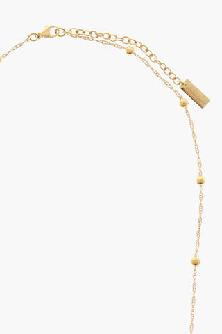 Golden-Effect Long Necklace