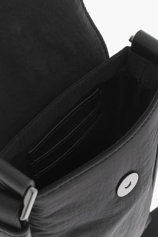 EMPORIO Nylon Shoulder Bag with Vegan Leather