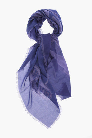 Foulard Bicolore con Frange