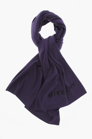 Solid Color Wool Scarf