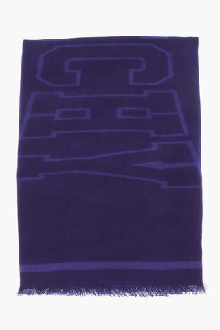 Cashmere and silk Scarf With Fringes