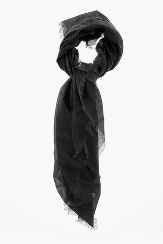 Foulard With Ton Sur Ton Print