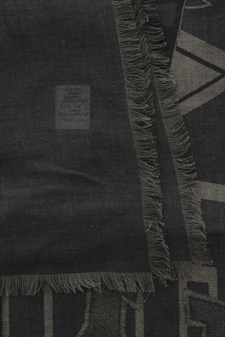 Foulard With Ton Sur Ton Print