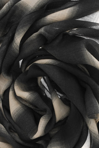 Check Cashmere Scarf