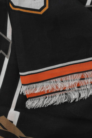 Foulard With Contrat Prints
