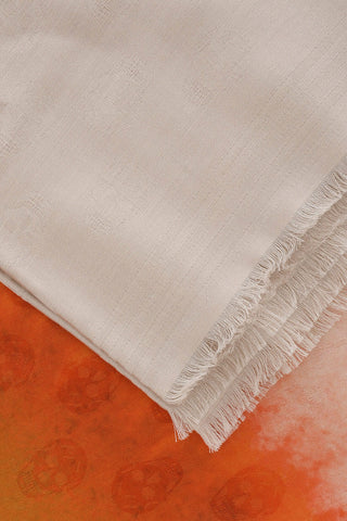 Gradient Effect Foulard with Fringes