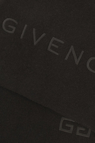 Wool And Cashmere Maxi Scarf with ton-sur-ton Logo
