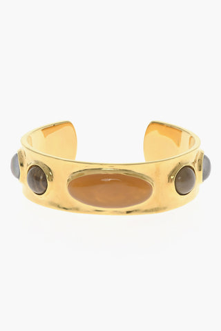 Bracciale Rigido in Ottone effetto Dorato