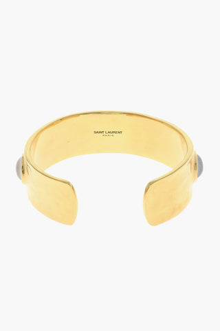 Bracciale Rigido in Ottone effetto Dorato