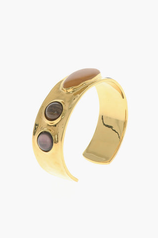 Bracciale Rigido in Ottone effetto Dorato