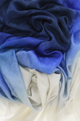 Foulard in Seta Effetto Sfumato