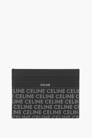All-Over Logo Leather Card Holder